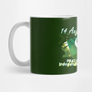 14 August - Pakistan Independence Day Active T-Shirt Mug